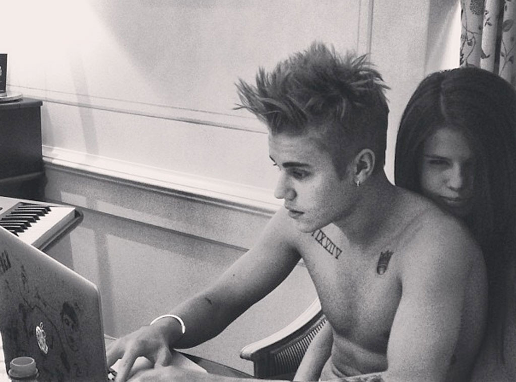 Justin Bieber, Selena Gomez, Instagram